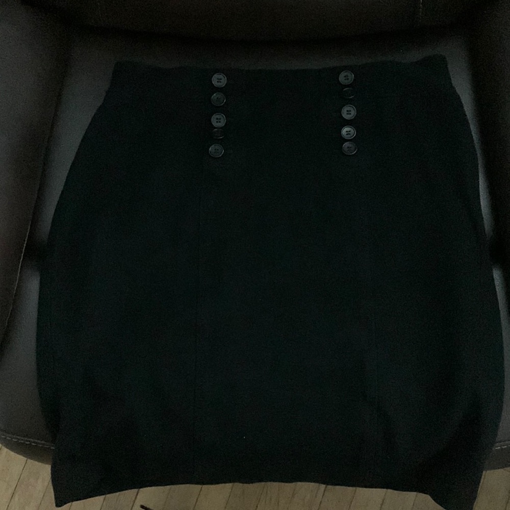 Ann Taylor ladies black dress skirt